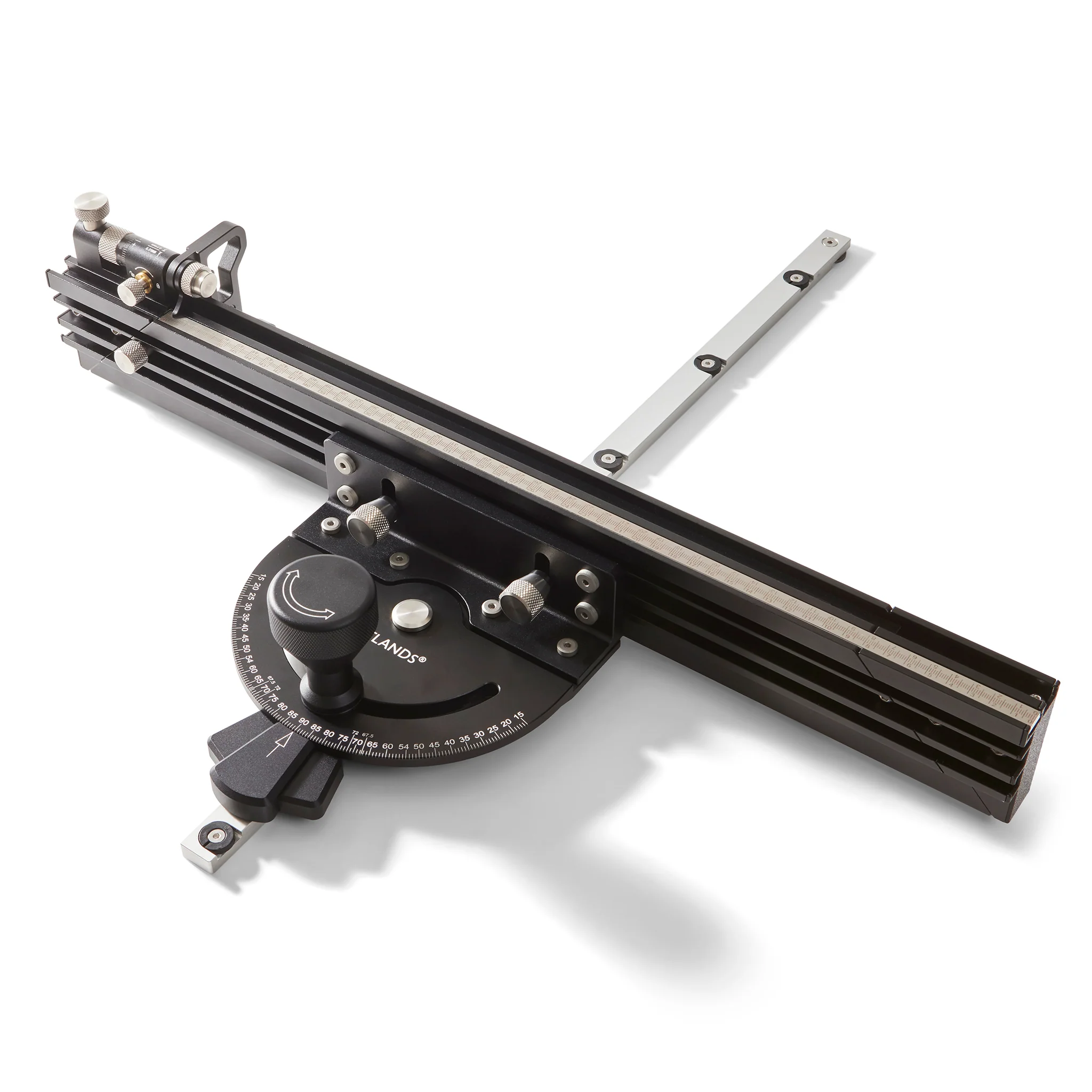 Mitre Gauge with Extendable Fence, Micro Adjustable Flip Stop and Box Joint Jig - Image 2