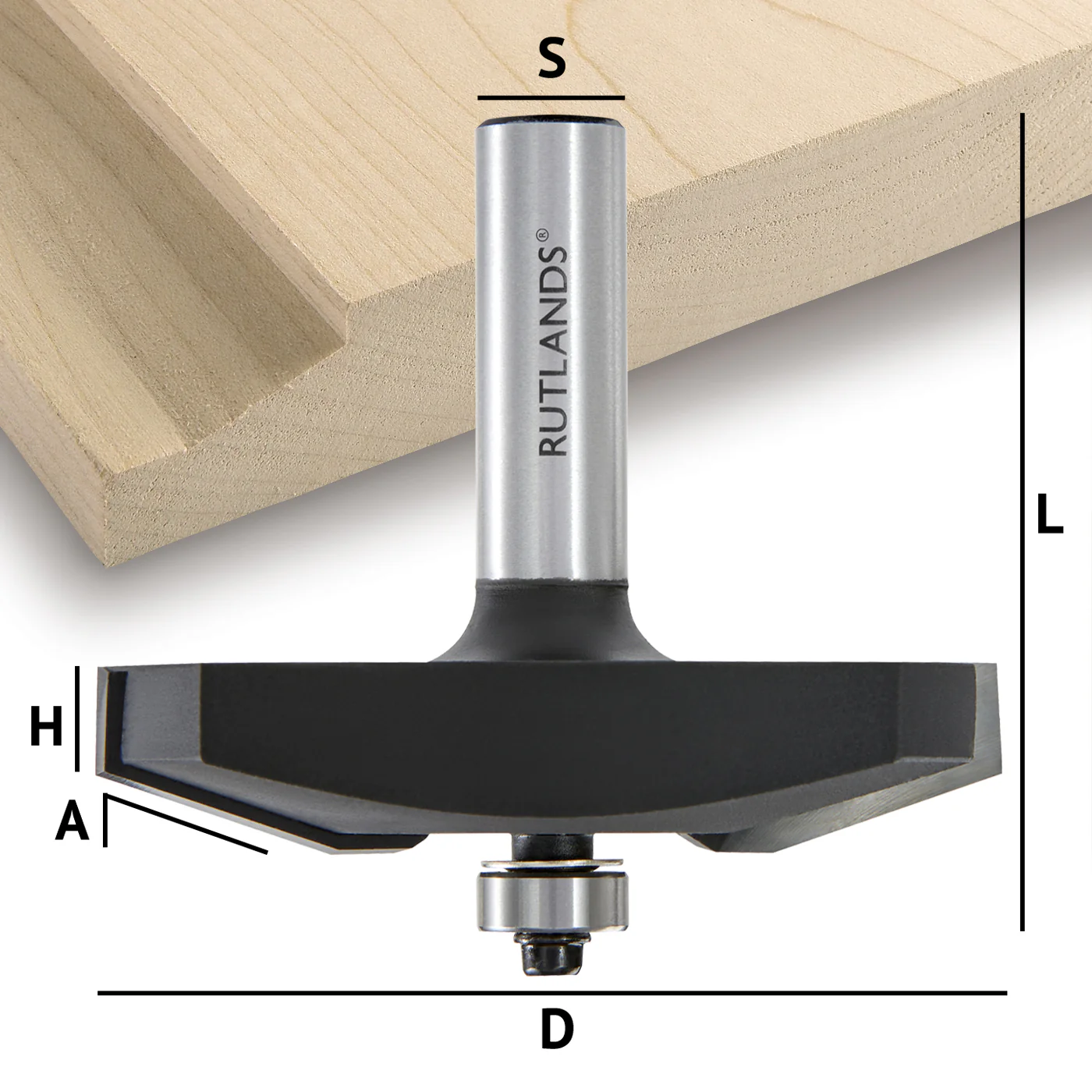 Router Bit Set - Raised Panel Door - Bevel - Image 5